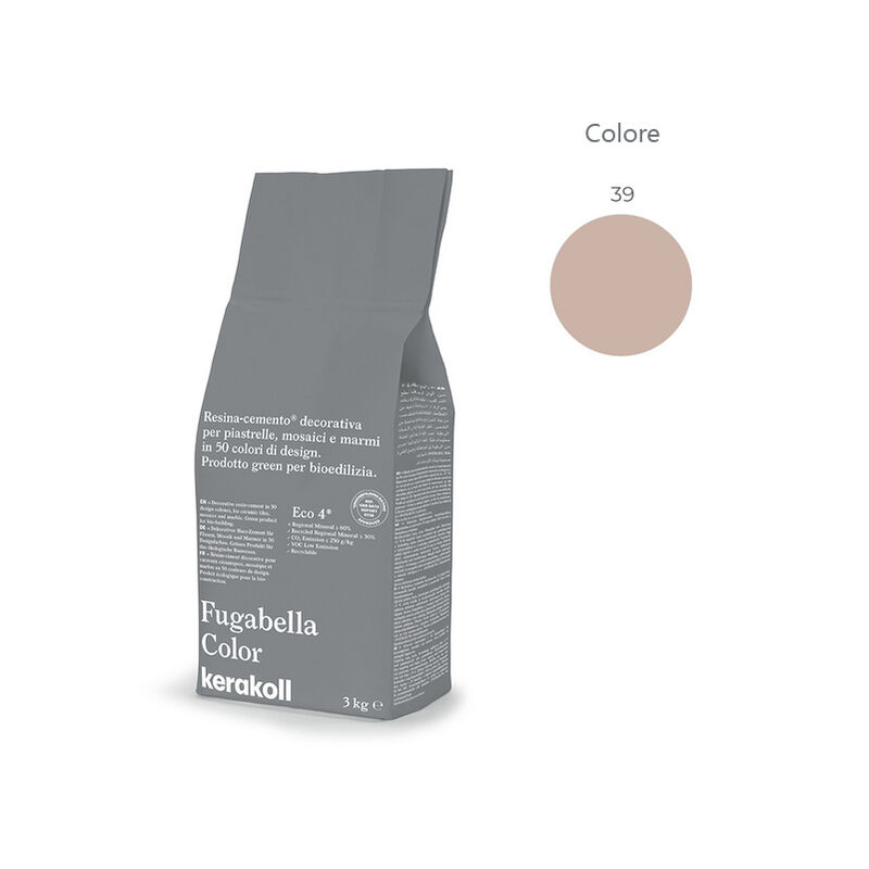foto del prodotto fugabella color 39 stucco fugante sacco 3 kg