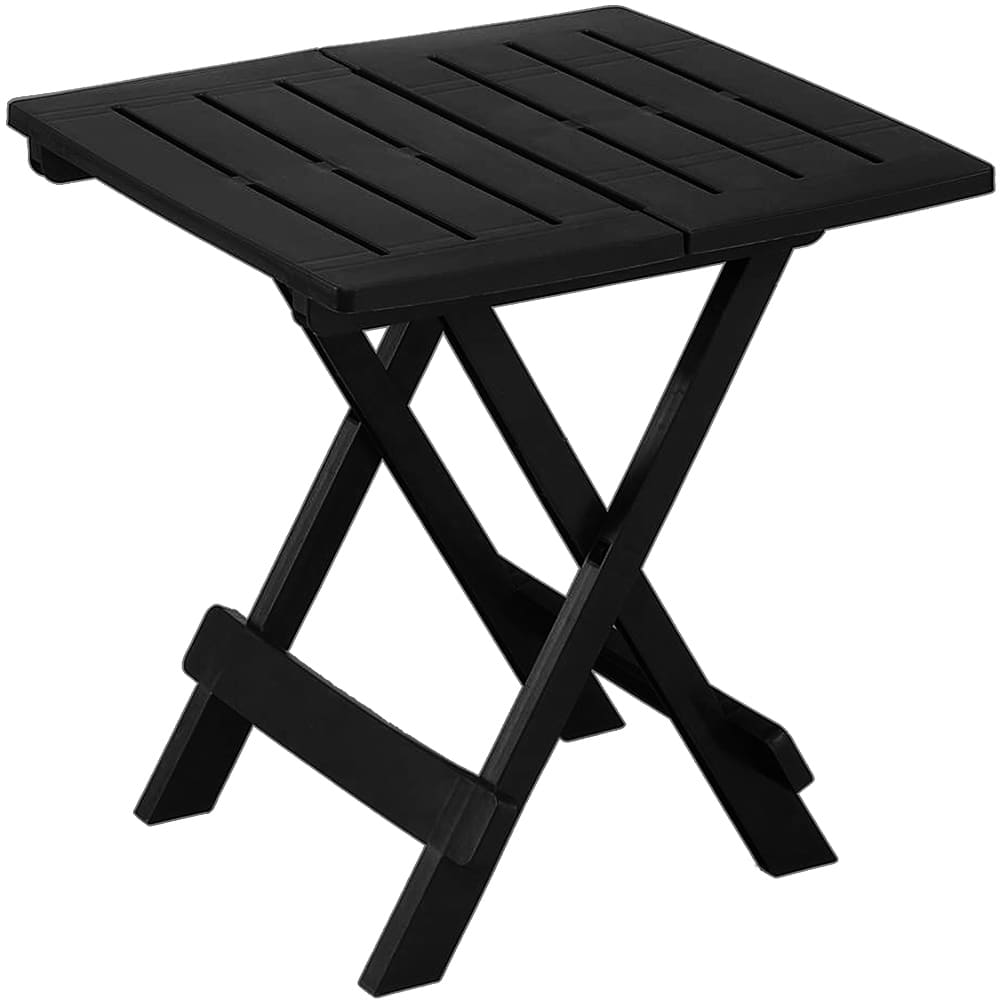 foto del prodotto tavolino adige nero plastica 45x43x50cm