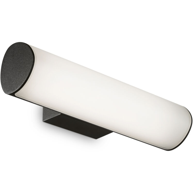 foto del prodotto applique da parete contemporaneo etere alluminio nero led 9,5w 3000k ip44