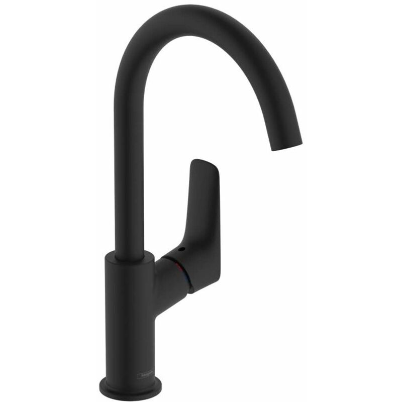 immagine 0 del prodotto logis miscelatore da lavabo, con sistema di scarico, ecosmart, nero opaco 71130670 hansgrohe