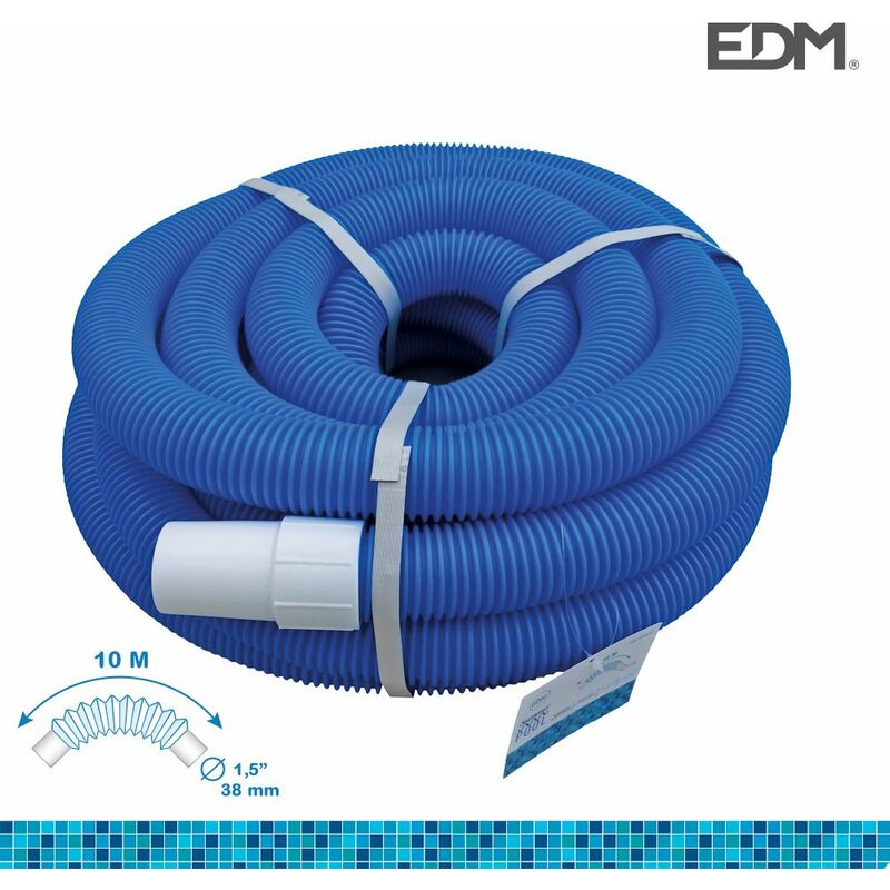 foto del prodotto tubo autogalleggiante 3,8cm 10m blu pe edm