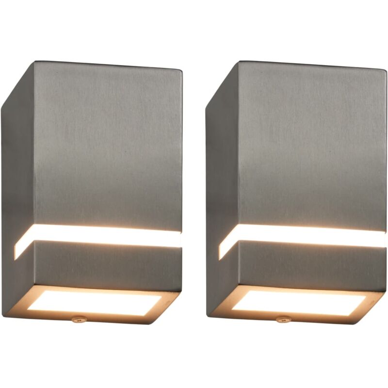 foto del prodotto prolenta premium furniture limited lampade da parete da esterno 2 pz 35 w