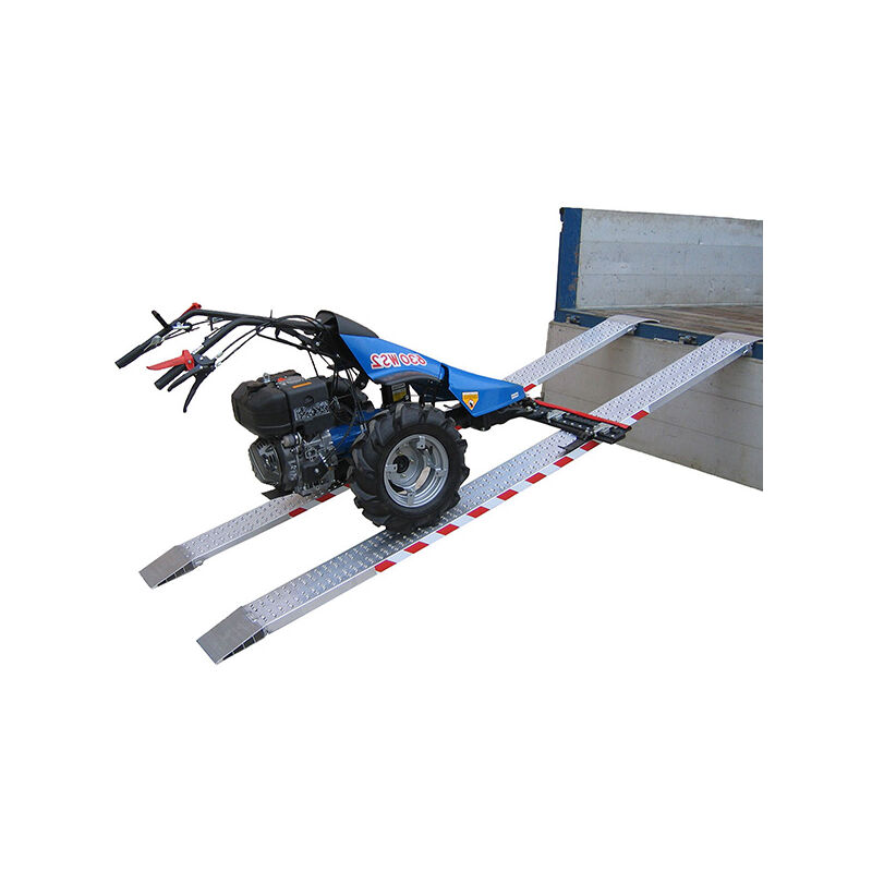foto del prodotto rampa di carico leggera pieghevole largh. 215mm lungh. 3.50m altezza raggiungibile 1050mm prezzo unitario m040b2 35inc