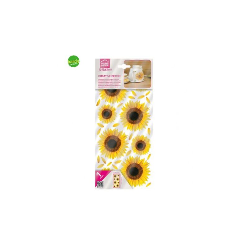 foto del prodotto sticker sunflowers crearreda adesivo murale frasi famose 15x31 cm