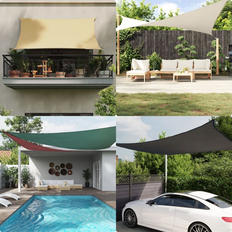 foto del prodotto vidaxl parasole a vela oxford rettangolare 2,5x4 m talpa