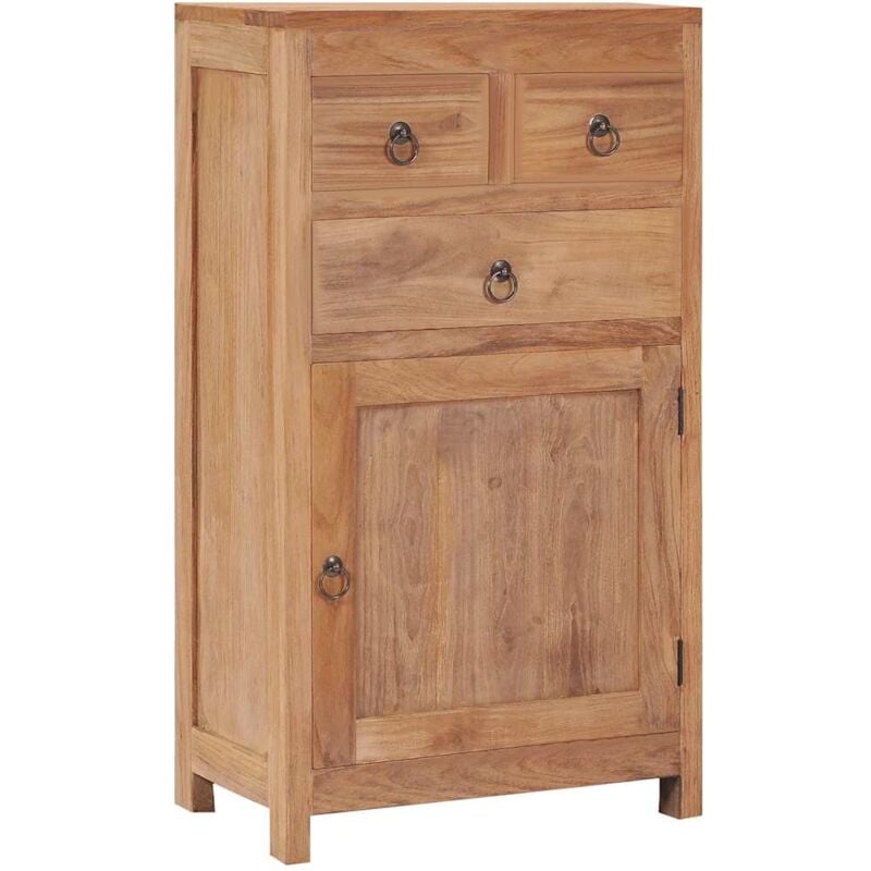 foto del prodotto vidaxl credenza 50x30x90 cm in legno massello di teak