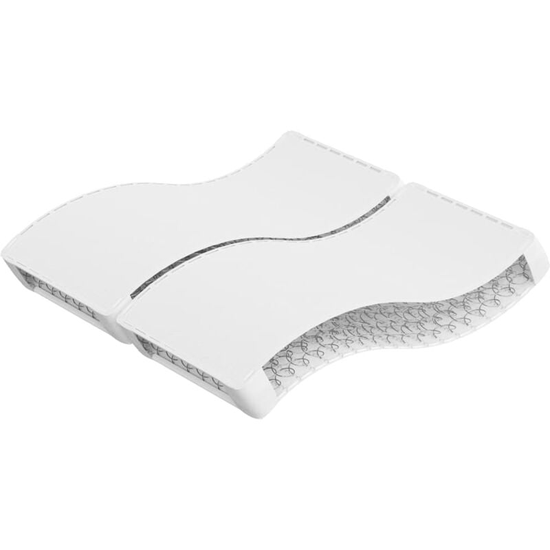 foto del prodotto vidaxl materasso a molle bonnel medio 200x200 cm king size