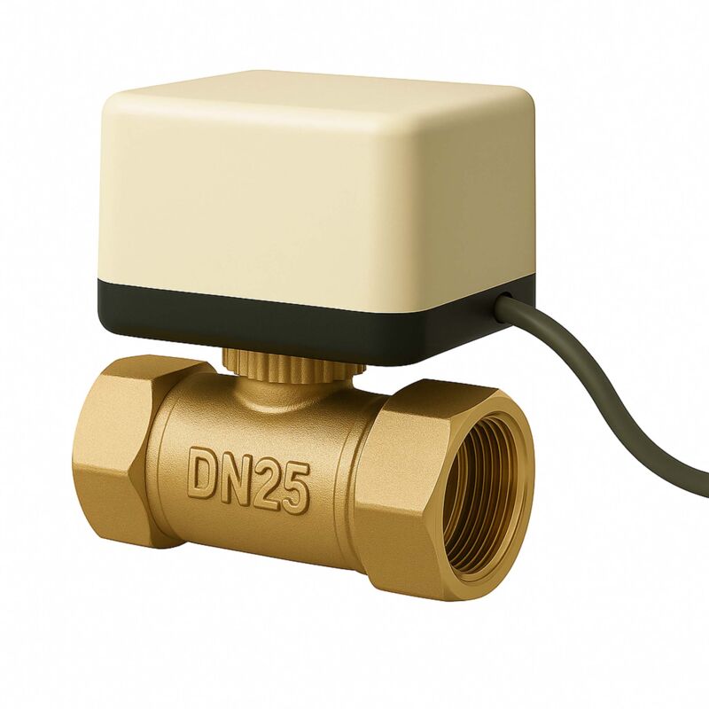 foto del prodotto wiltec valvola di zona motorizzata a due vie serie dq225 230v dn25 33.7mm 1 