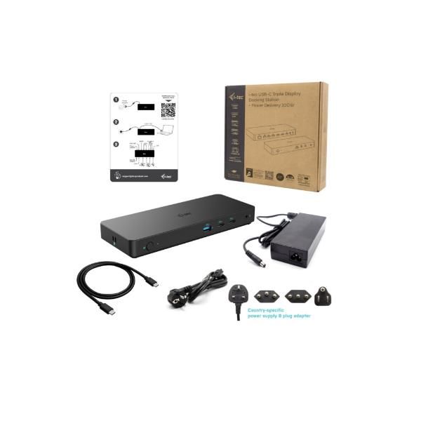 immagine 0 del prodotto i tec usb c triple display docking station gen 2 pro power delivery 100w