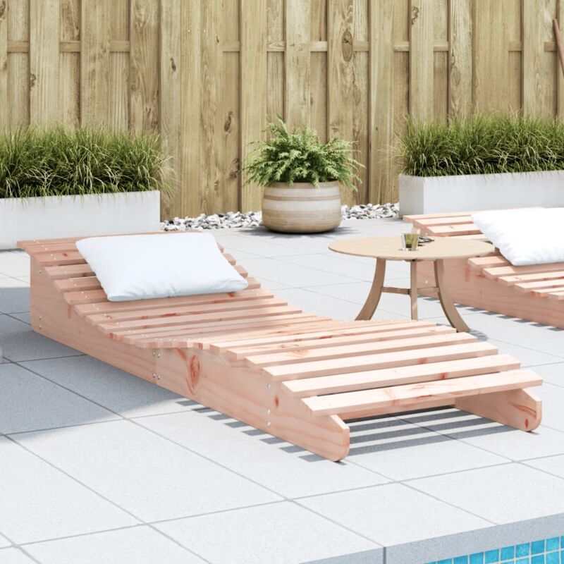 foto del prodotto vidaxl lettino prendisole 205x60x31,5 cm in legno massello di douglas