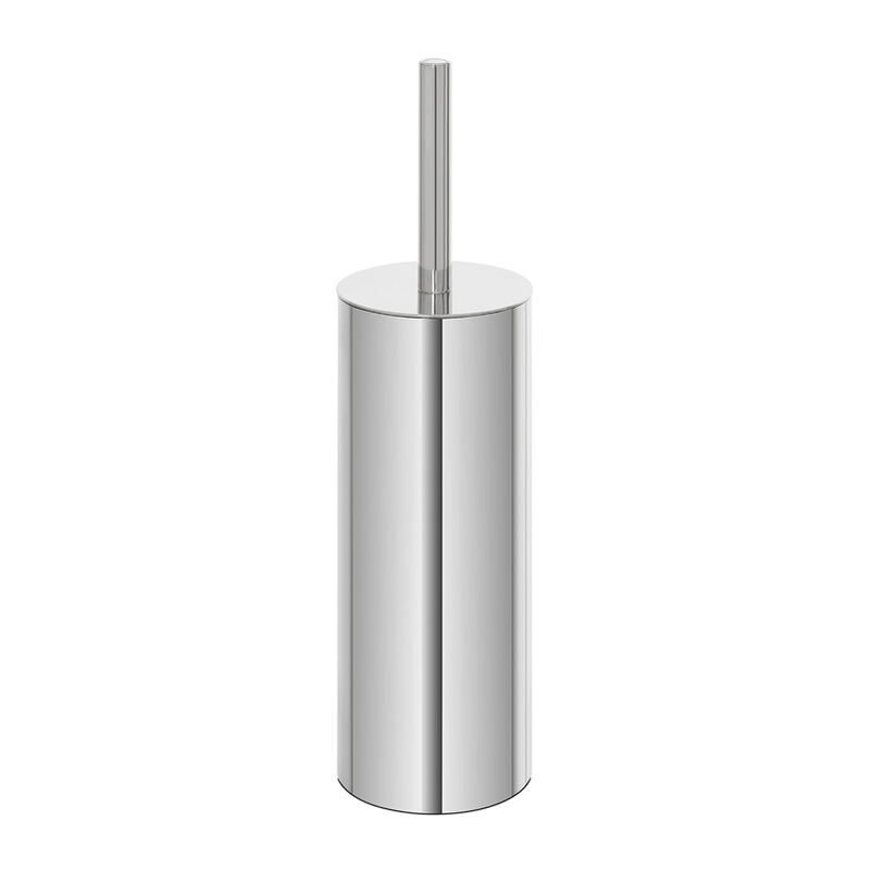 foto del prodotto porta scopino bagno portascopino acciaio inox cromato tondo prestige feridras