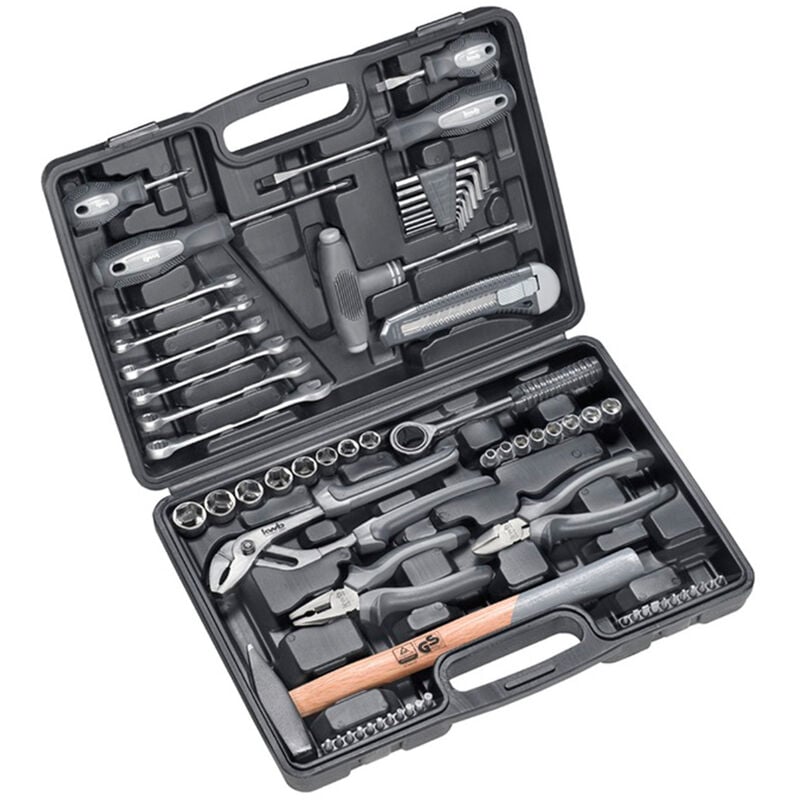 foto del prodotto 375500 valigetta porta utensili con contenuto 63 parti - kwb