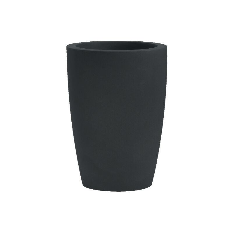 foto del prodotto vaso tondo resina tylus cm. 30 antracite