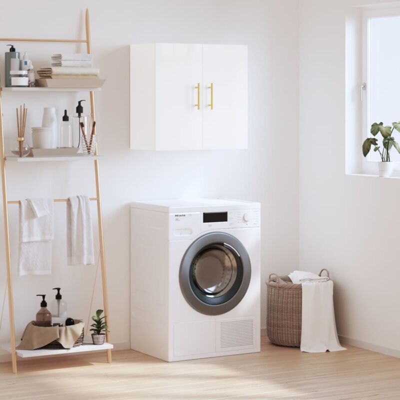 foto del prodotto furniture limited armadietto a muro bianco lucido 60x31x60 cm