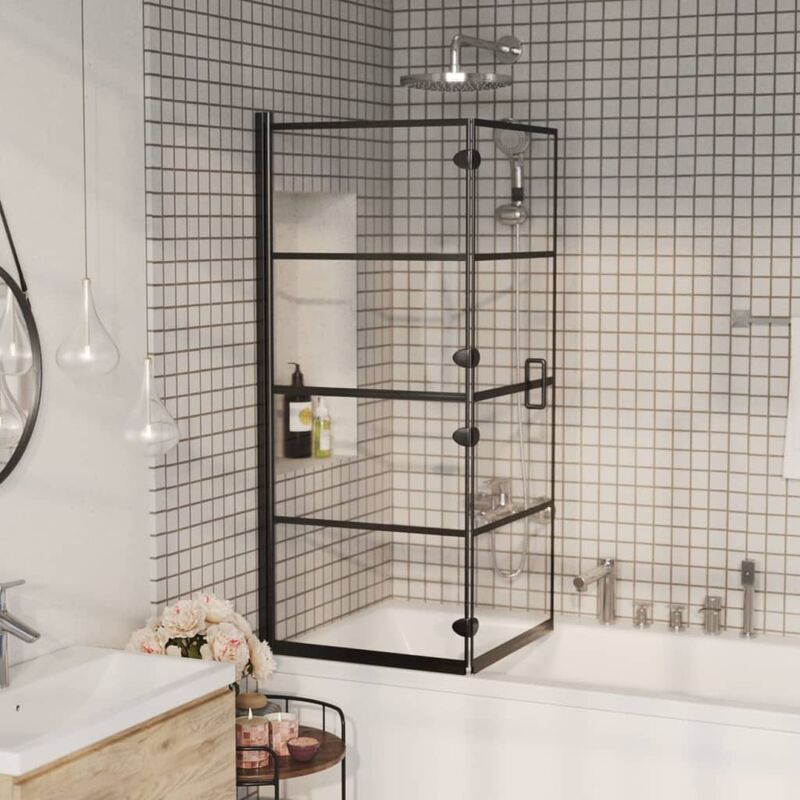 foto del prodotto maison chic furniture limited pannello doccia pieghevole in esg 120x140 cm