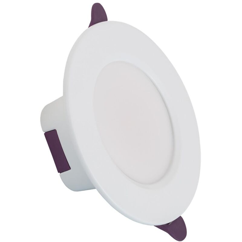 foto del prodotto downlight led 8w circolare bagno ip65 foro 75 mm bianco naturale 4000k