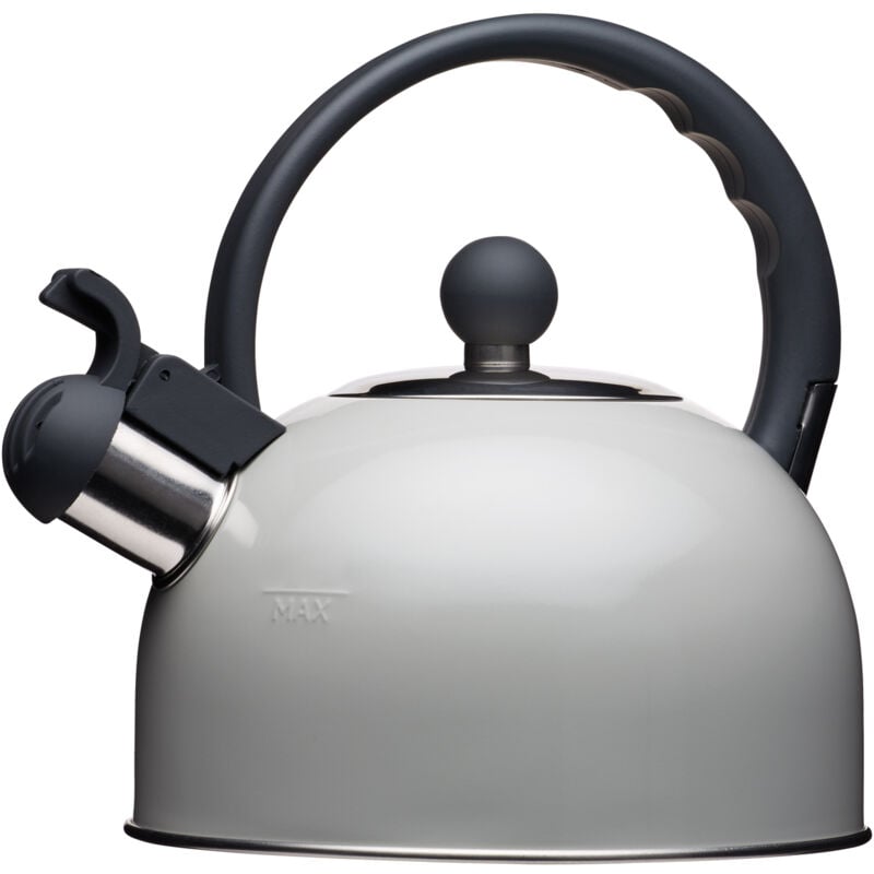 foto del prodotto kitchen craft kitchencraft living nostalgia teiera vintage con fischietto, bollitore d acqua de per fornelli elettrici e a induzione 1,4l, metallo,