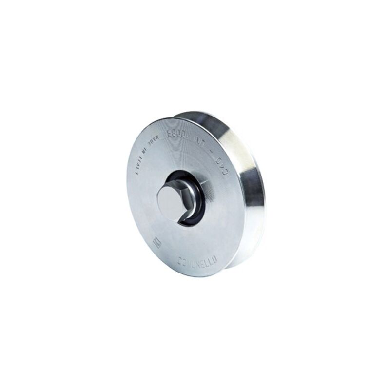 foto del prodotto comunello ruote ruota per cancelli con bullone art. 300v mm.80 portata kg.300
