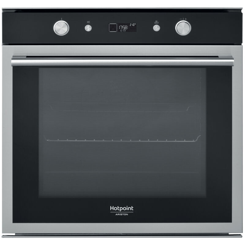 foto del prodotto hotpoint forno da incasso fi6 861 sp ix ha. dimensione del forno media, tipo di forno forno elettrico, capacit interna forno totale 73 l.