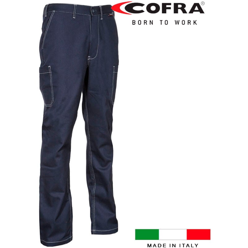 foto del prodotto pantaloni lesotho blu navy cofra taglia 48