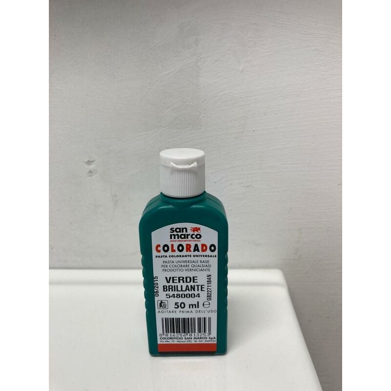foto del prodotto colorado pasta colorante verde brillante lt 0,050