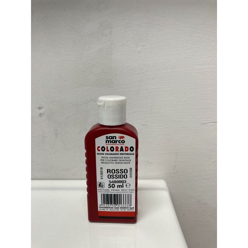foto del prodotto colorado pasta colorante rosso ossido lt 0,050