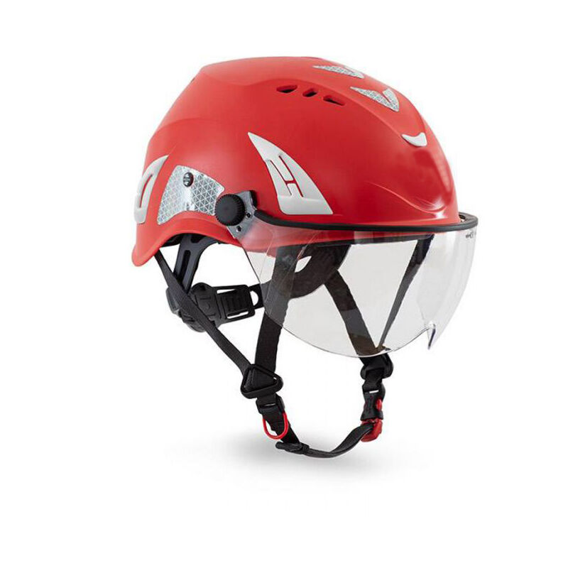 foto del prodotto kask casco da lavoro hp visor rojo rojo