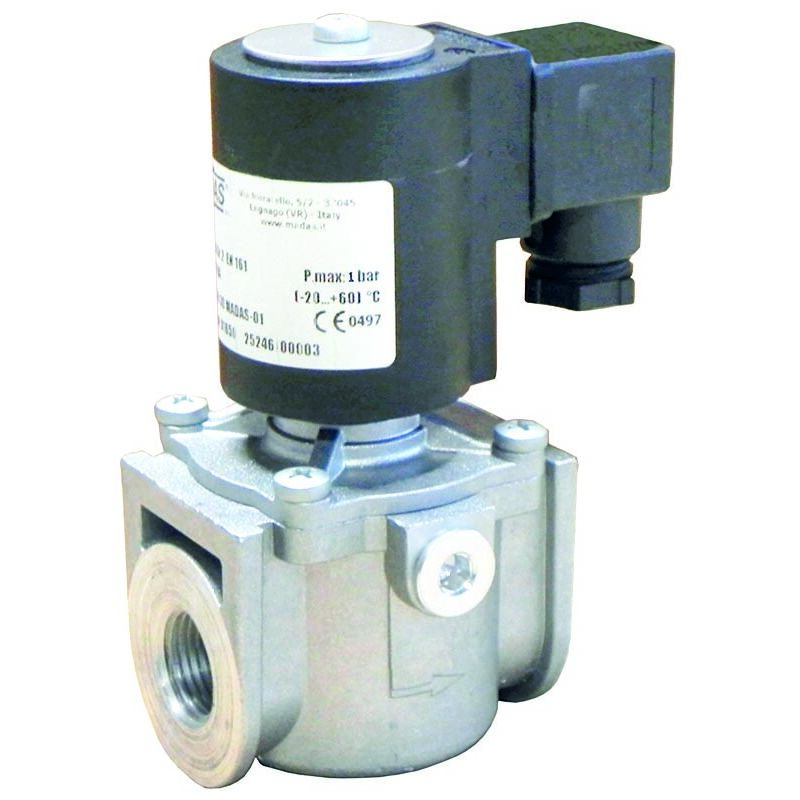 foto del prodotto ferrari srl elettrovalvola gas chiusa automatica 500 mbar 230vac
