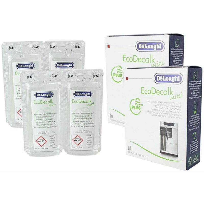 foto del prodotto delonghi lotto da 2 anticalcare naturale nokalk 2x100ml macchina da caff , caffettiera 4357143