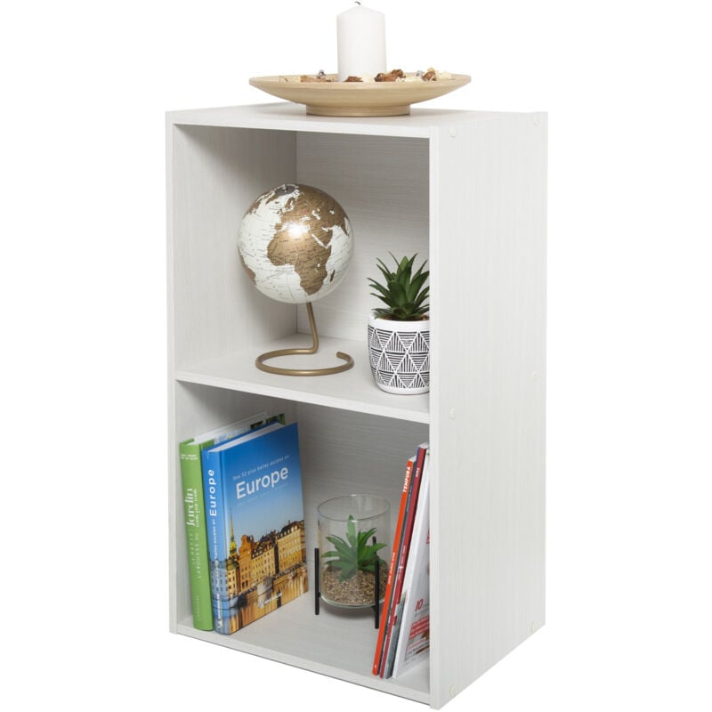 foto del prodotto iris ohyama armadietto, libreria, armadietto con 2 ripiani, grande capacit , multifunzionale, solido ufficio, camera da letto, soggiorno office
