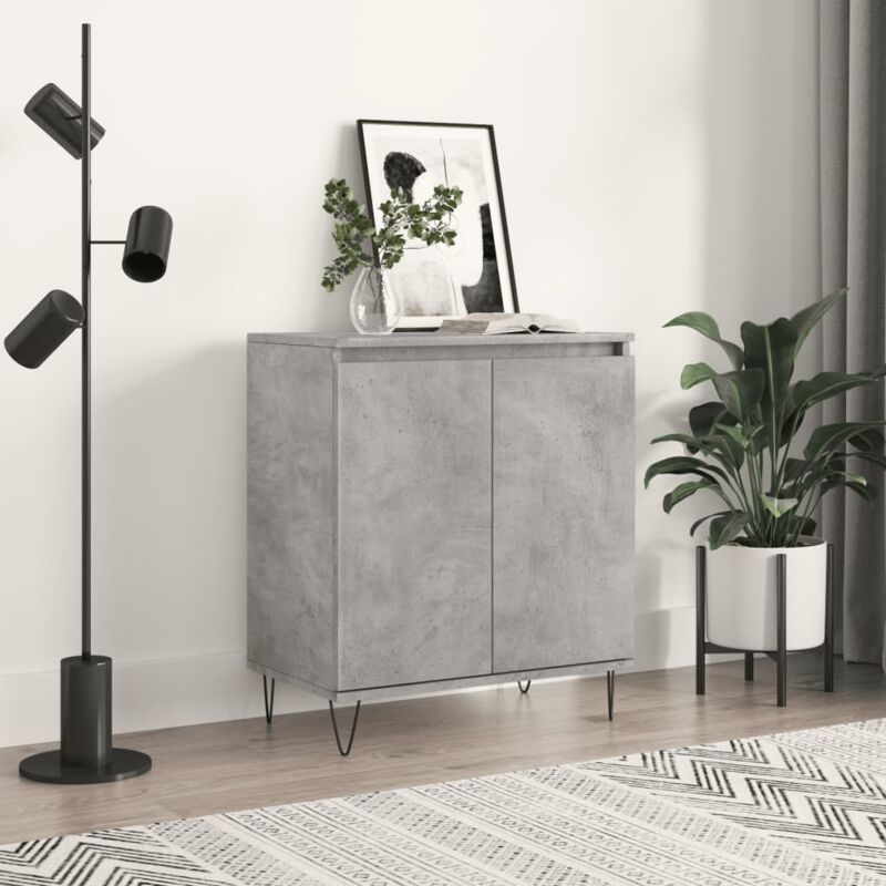 foto del prodotto vidaxl credenza grigio cemento 60x35x70 cm in legno multistrato