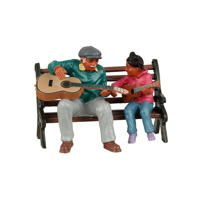 foto del prodotto lemax soggetto lezione di musica natale natalizio 22135