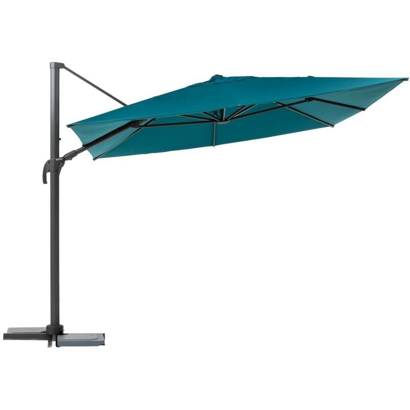immagine 0 del prodotto hesperide ombrellone rettangolare offset melhia blu anatra 4x3m hesp ride