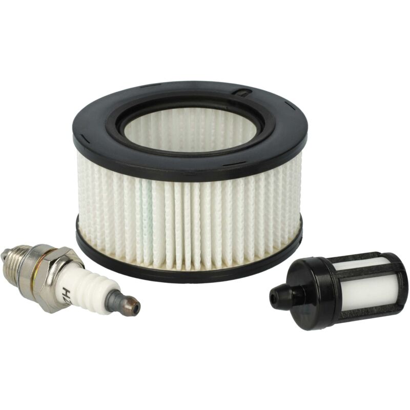 foto del prodotto filtro dell aria, filtro carburante, candela sostituisce stihl 11411404400, 11400074101 per motosega set di manutenzione vhbw