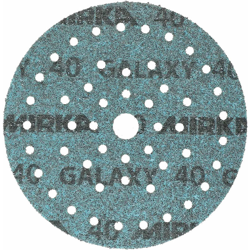 foto del prodotto disco abrasivo multiforo levigatrice muro galaxy 125 mm pz 50 grana 100