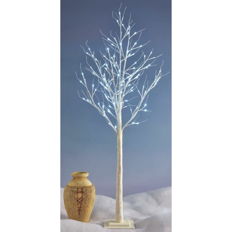 foto del prodotto altezza brillante decorativa altezza da 150 cm frio white light 80 led 24v vegetacionled jandei