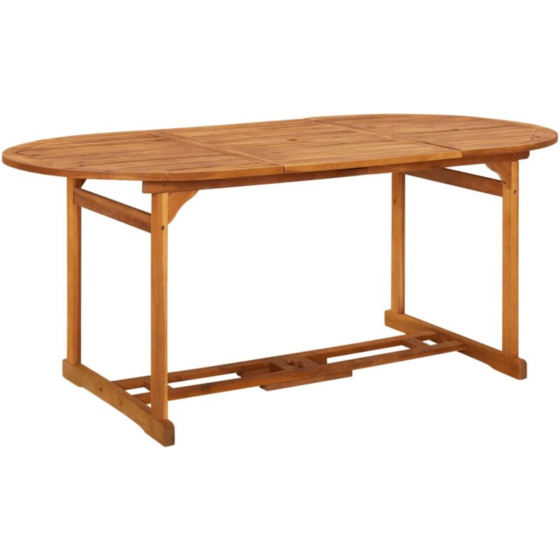 foto del prodotto vidaxl tavolo da pranzo per esterni 180x90x75cm legno massello acacia
