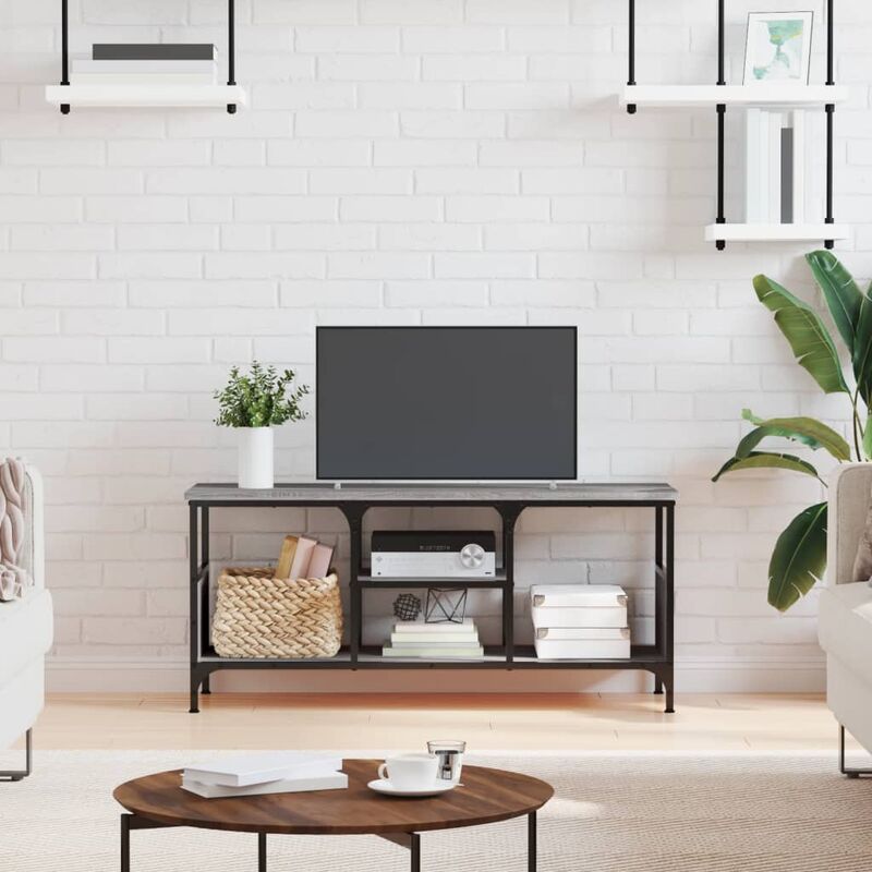 foto del prodotto furniture limited mobile tv grigio sonoma 100x35x45 cm legno