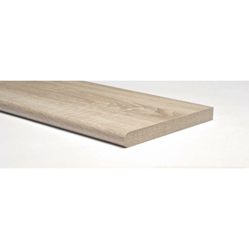 foto del prodotto mensola stondata rovere 250 x 800 mm