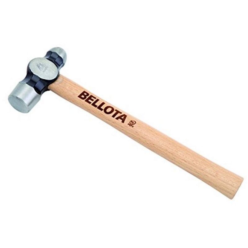 foto del prodotto bellota 8011 e martello meccanico a sfera con manico in legno per officina e lavori nell edilizia