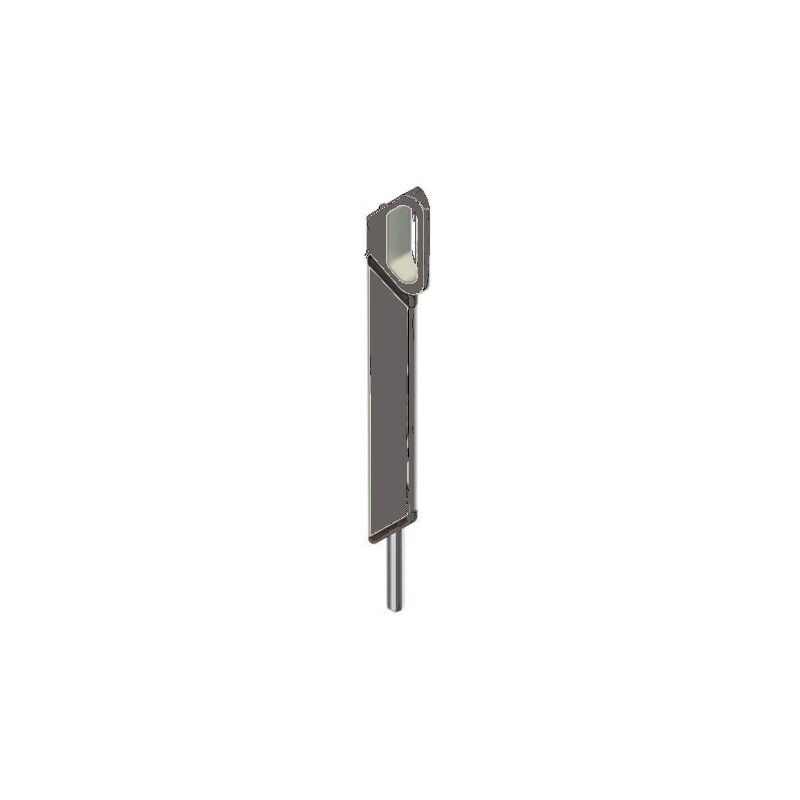 foto del prodotto bullone a vista 300 mm alma ral 9006 grigio 240 300 9006