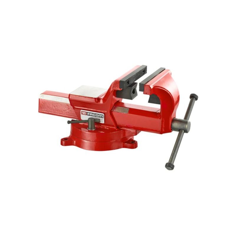 foto del prodotto facom morsa da banco 125 mm girevole 1224.125