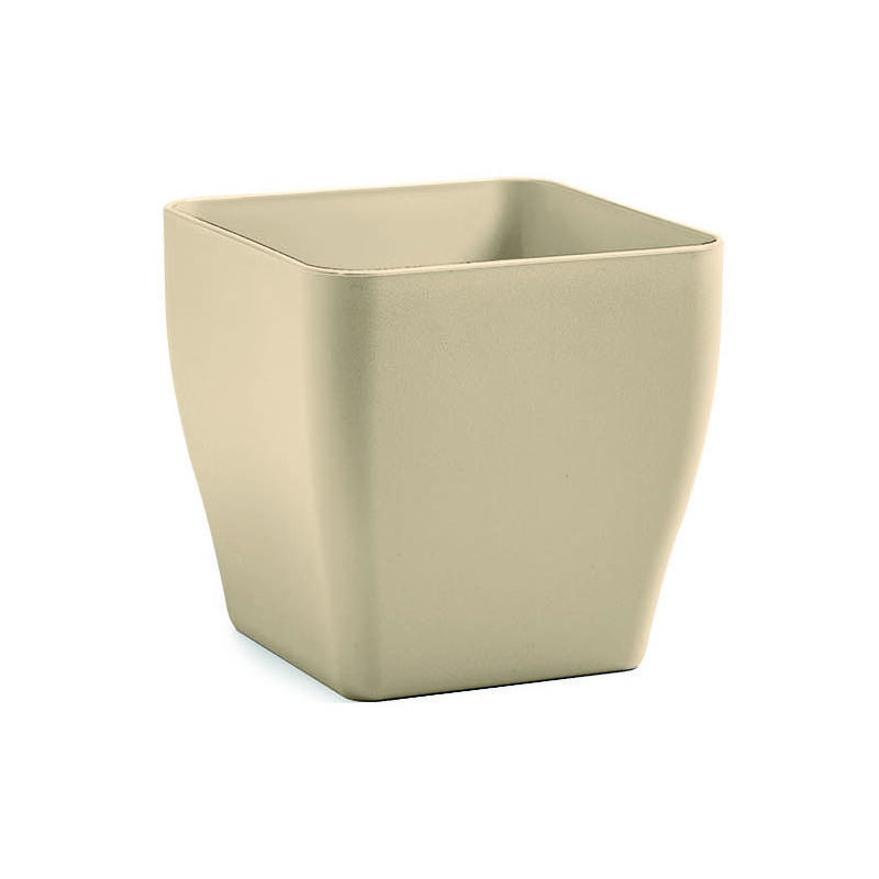 foto del prodotto vaso living matt quadrato 21 cm terracotta veca