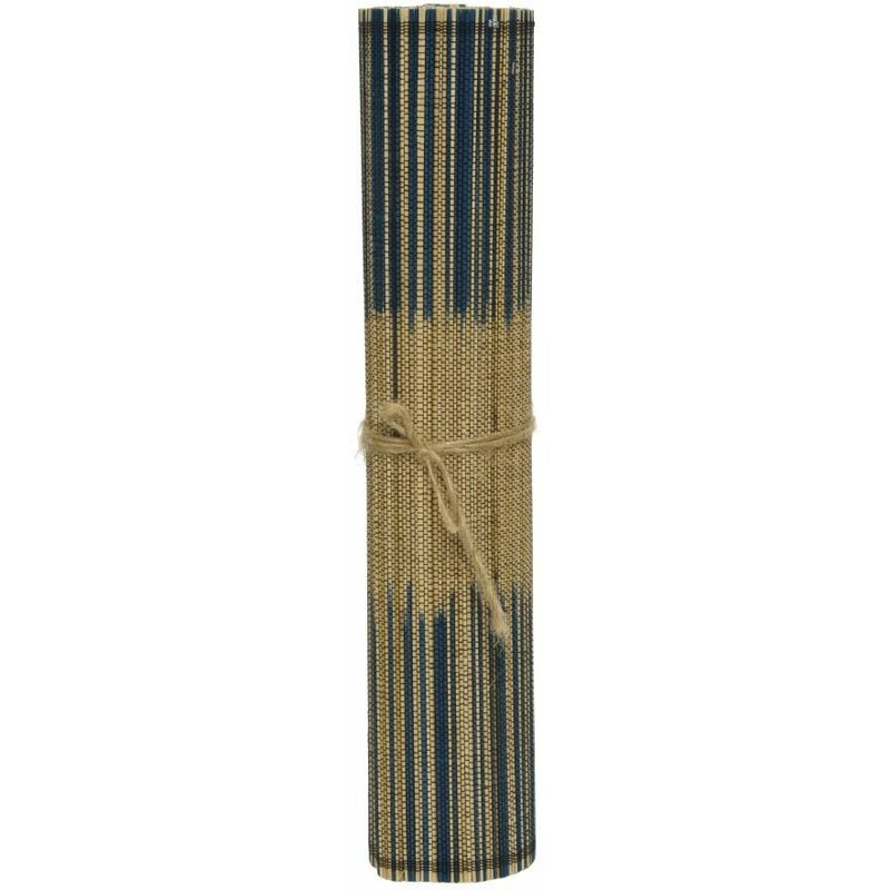 foto del prodotto tovaglietta blu da cucina in bambu 35x220cm