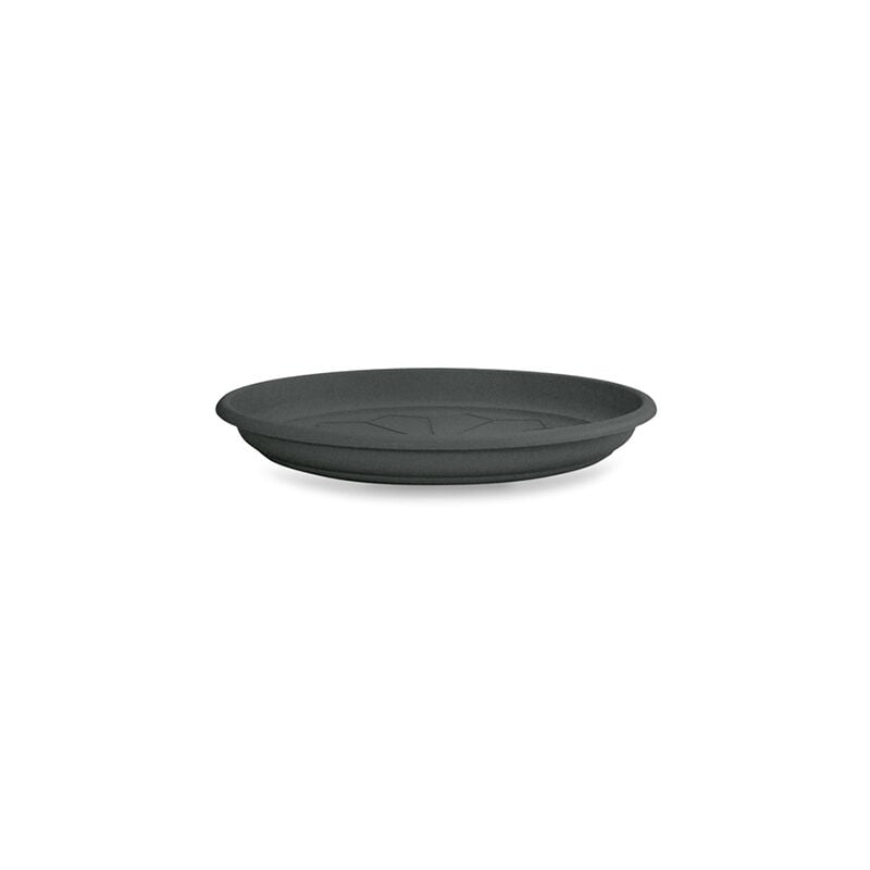 foto del prodotto sottovaso tondo naxos d.48cm antracite veca