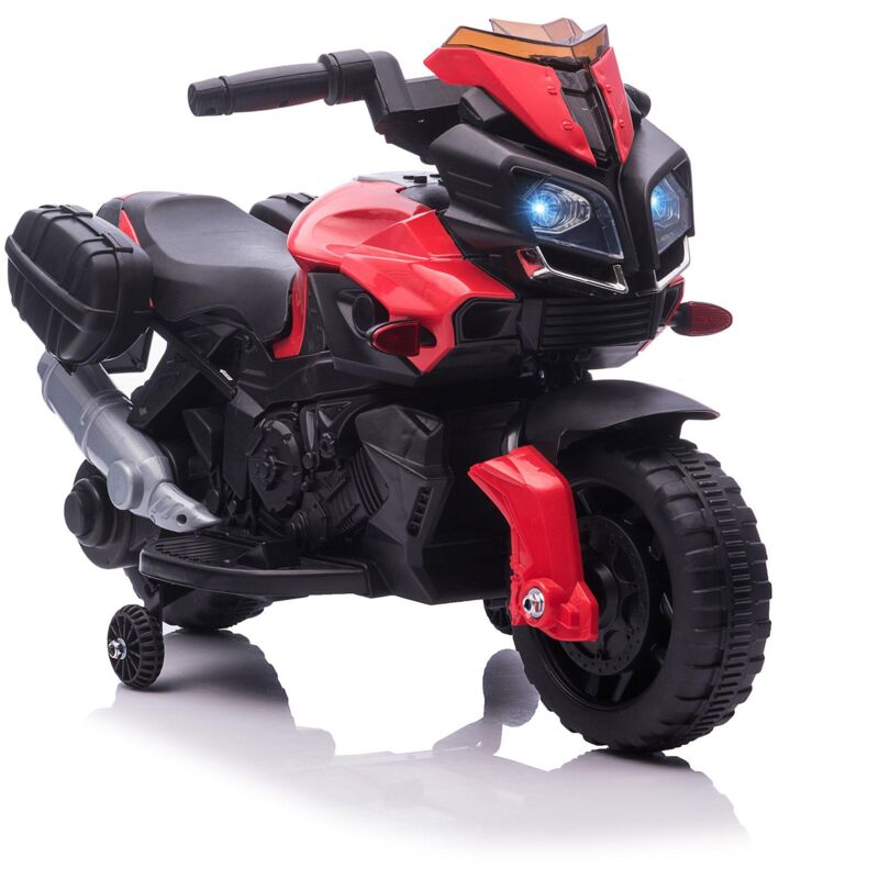 foto del prodotto giordanoshop moto elettrica per bambini 6v rossa