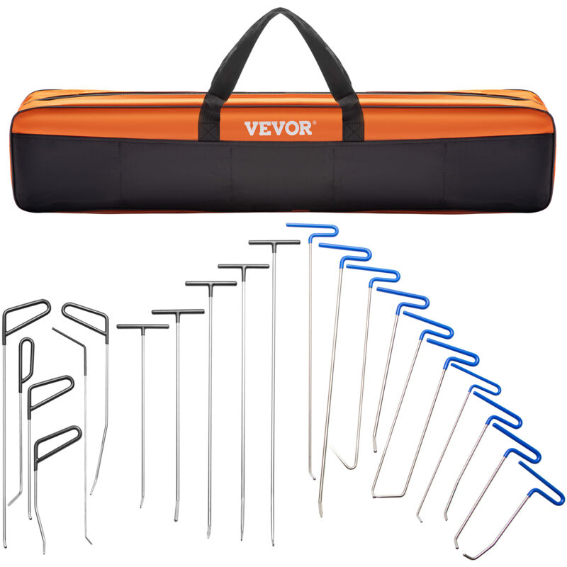 foto del prodotto mophorn vevor kit per la rimozione di ammaccature, 21 pezzi aste per riparazione ammaccature senza vernice, strumento professionale per rimozione