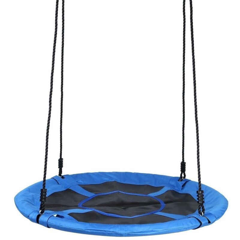 foto del prodotto viking choice altalena nido blu diametro 100 cm poliestere oxford corde 180 cm