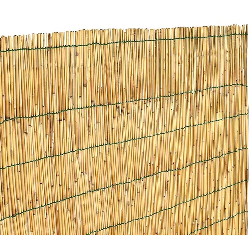 foto del prodotto arreditaly arella in canna cannette in bamboo pelato bamb naturale da 5 mm arelle canniccio decorativo recinzione giardino ringhiera balcone