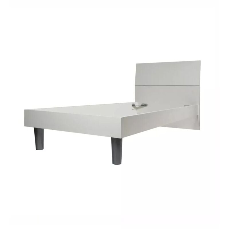 foto del prodotto letto singolo giotto bianco 89,5x205x88 cm
